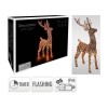 LED dekoracija elnias AMZ202240, 800 mm, 600 LED, rudas