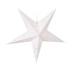 Popierinė LED žvaigždė AX5302830, 600 mm, balta, 10 LED