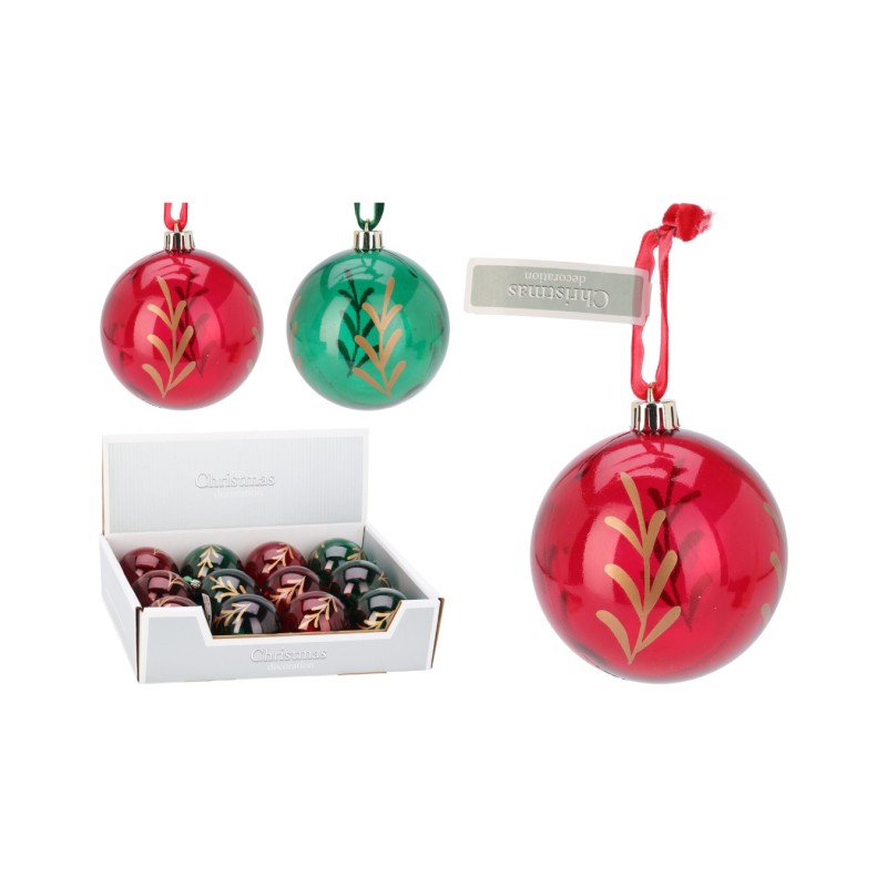 Eglutės žaisliukai ABJ450230, plastikas, 80 mm, 12 vnt.