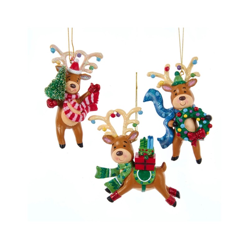 Eglutės žaisliukas Elnias D4142, 11 cm